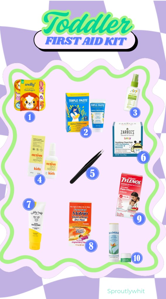 Toddler First Aid&nbsp;Kit